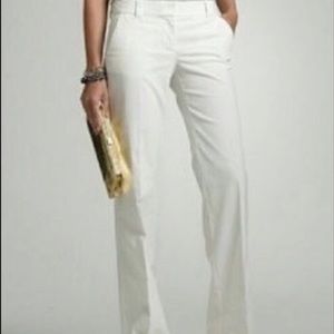 Women's J Crew Formal White Pants; Size 00